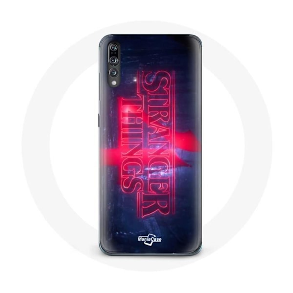 Coque för Huawei P20 Pro Stranger Things Logotyp Transparent Säsong 4 Trailer 2022