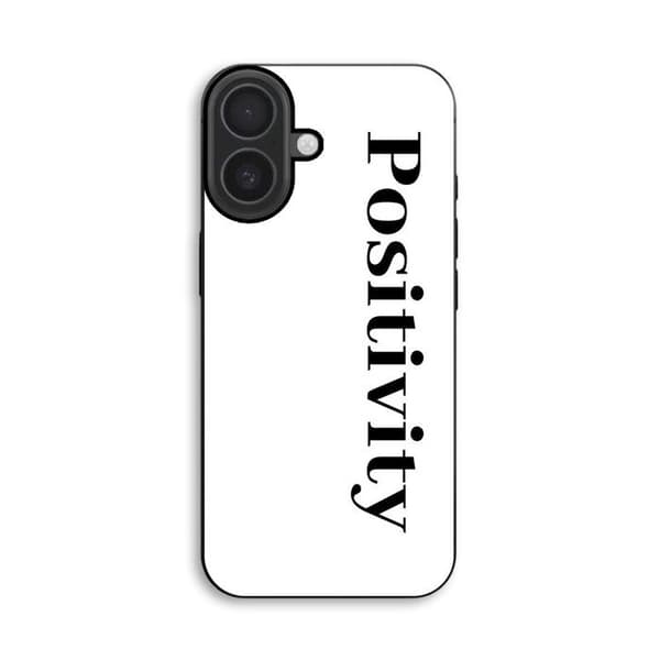 iPhone 16 Plus Positiivisuus Maniacase Svart