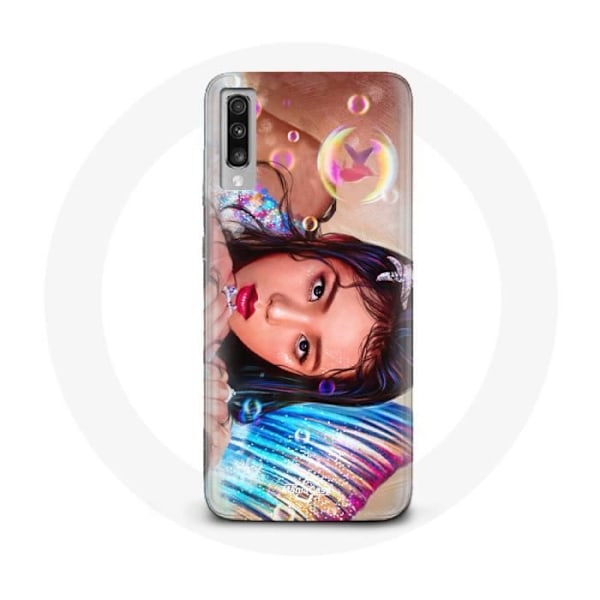 Coque för Samsung Galaxy A70 Blackpink Jisoo Poster Fanart