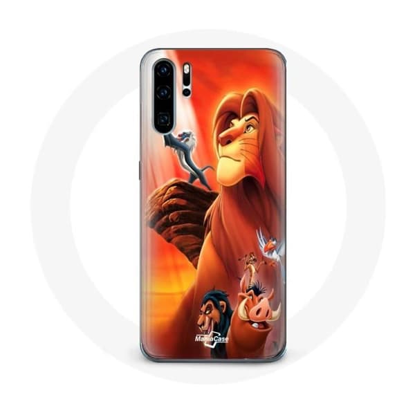 Cover til Huawei P30 Løvernes Konge Simba og Mufasa