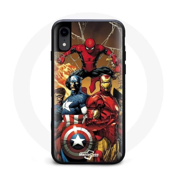 iPhone X Spiderman cover grand prime