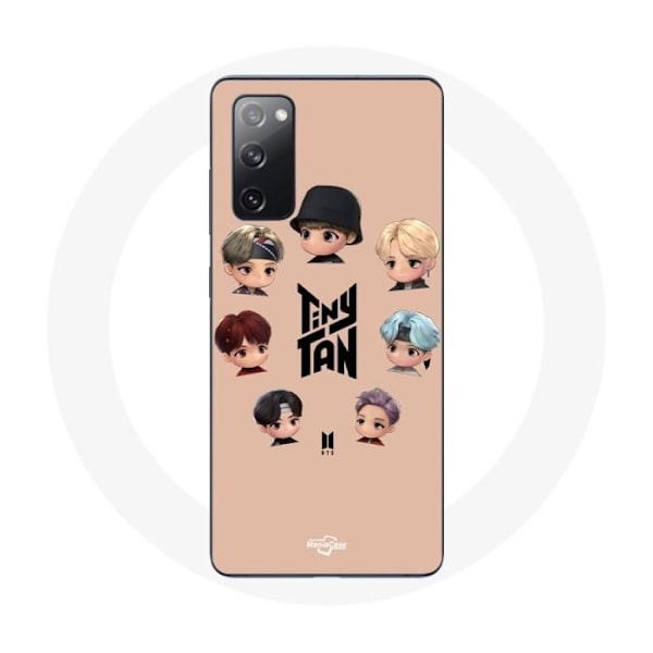 Coque för Samsung Galaxy S20 FE BTS TinyTAN Animation Affisch RM Jin Suga J-Hope Jimin V Och Jungkook