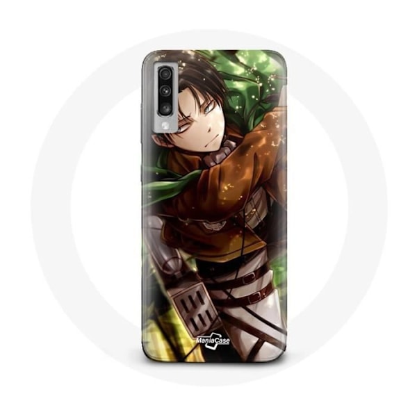 Coque för Samsung Galaxy A70 Attack on Titan Levi Ackerman