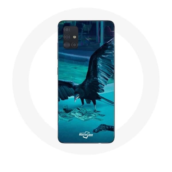 Cover - Ozark - Samsung Galaxy A71 - Blød - Eagle Teaser - Beskyttelse