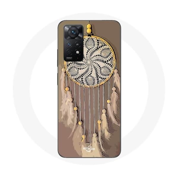 Coque - MANIACASE - Redmi Note 11 Pro 5G - Drømmefanger - Blød - Brun kastanj