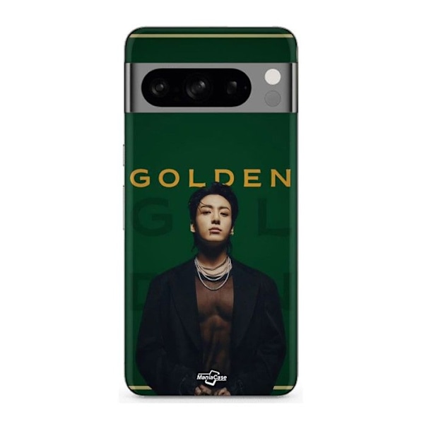 Coque - MANIACASE - Google Pixel 8a Pro - Silikon - Svart - BTS Svart