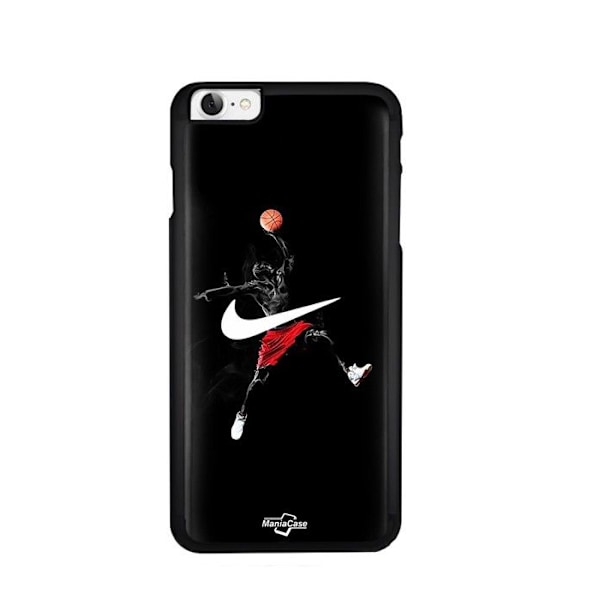 Telefonfodral - Nike - Iphone SE 2020 - Mjuk - Silikon - Svart logotyp Svart