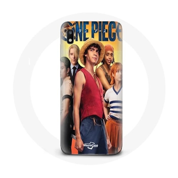 Coque - Maniacase - Samsung Galaxy A10 - Anime One Piece - Mjuk - Svart