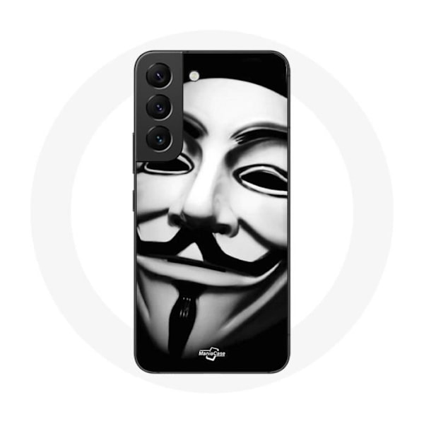 Coque för Samsung Galaxy S21 FE Vi är Legion Anonym Mask
