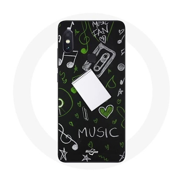 Coque - Xiaomi - Redmi Note 5 AI Dual Camera - Flexibel - Svart - G-klav