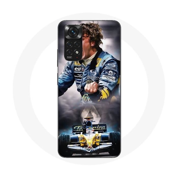 Skydd för Xiaomi Redmi Note 11 4G Formel 1 Fernando Alonso F1-förare