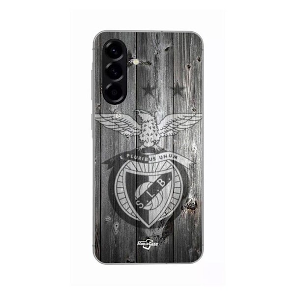 Coque - Maniacase - Samsung Galaxy A56 - Silikon - Mjuk - SLB BENFICA FOND GRIS Svart