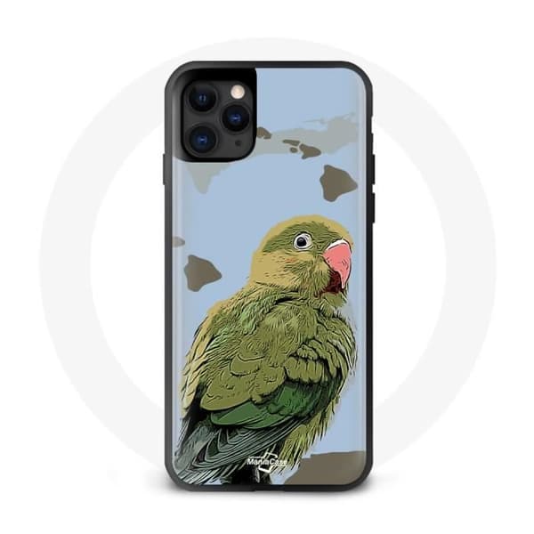 iPhone 11 Pro Cover Grøn Papegøje