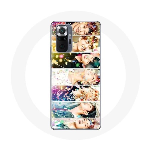 Coque för Xiaomi Redmi Note 10 Pro BTS You Never Walk Alone Affisch Låt Not Today