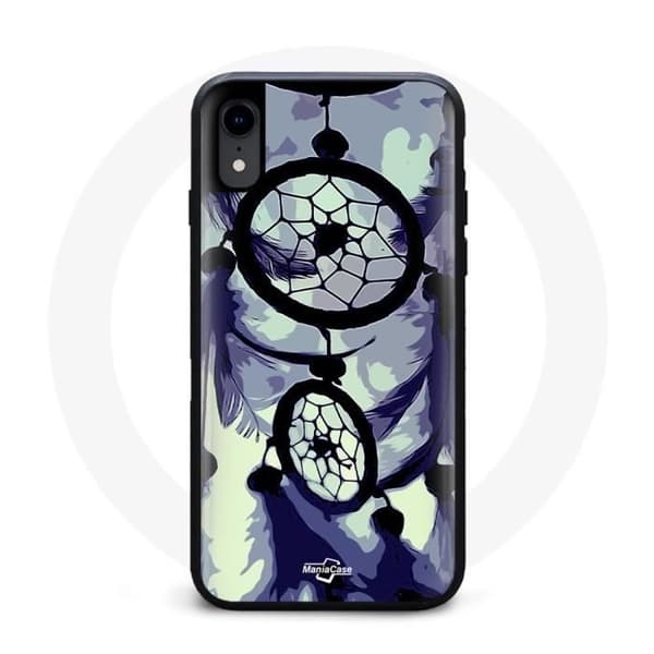 Iphone XS unelmien pyydystäjä violetti harmaa