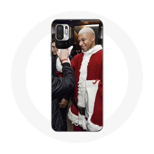 Coque Xiaomi Redmi Note 10T 5G Mbappé Jalkapallo Hyvää joulua