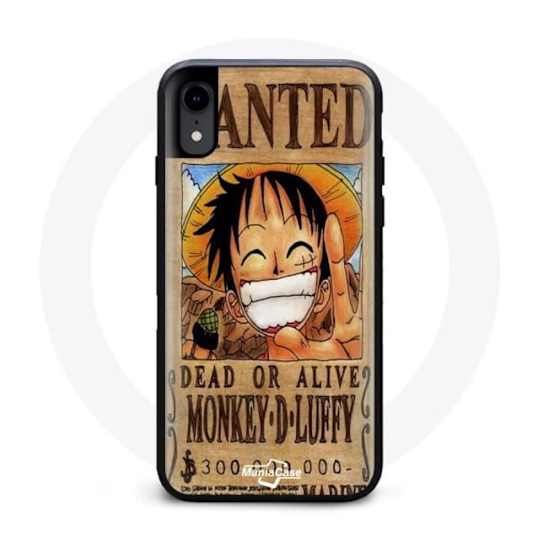 Coque Iphone XR One piece wanted plakat