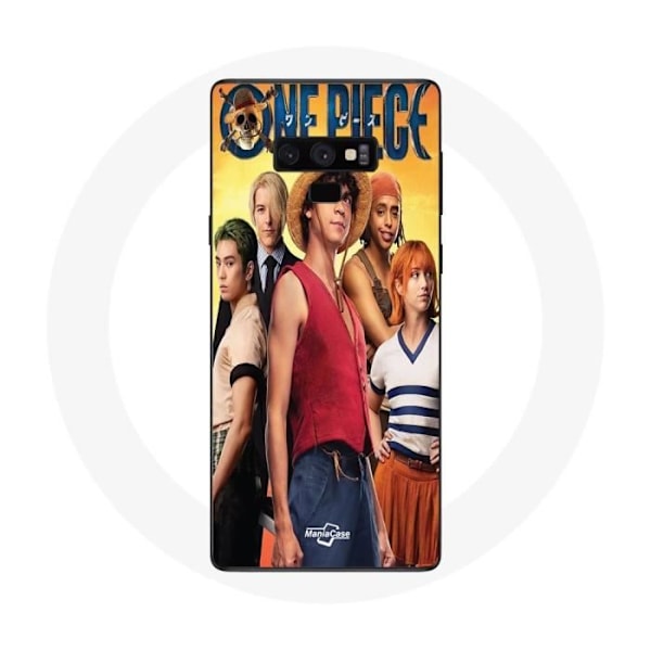 Coque - Maniacase - Samsung Galaxy Note 9 - Anime One Piece - Mjuk - Svart