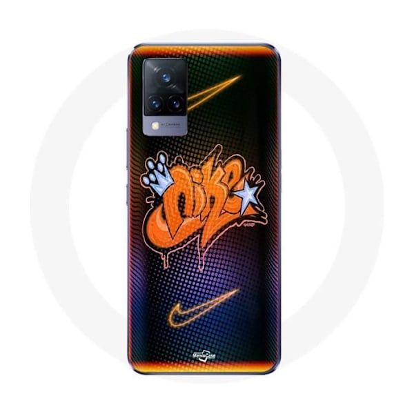 Coque Vivo v21 5G nike just do it orange