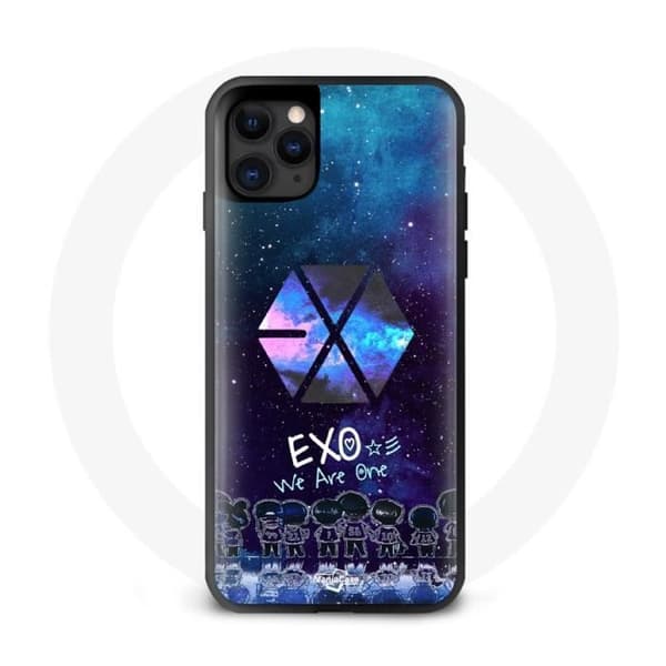 Cover til iPhone 12 Exo Gruppe K-pop Logo vi er én