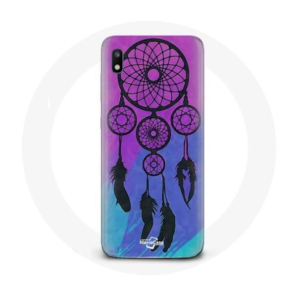 Coque - Samsung - Galaxy A10 - Drömfångare - Mjuk - Syntetiskt skydd Blå, Lila, Svart