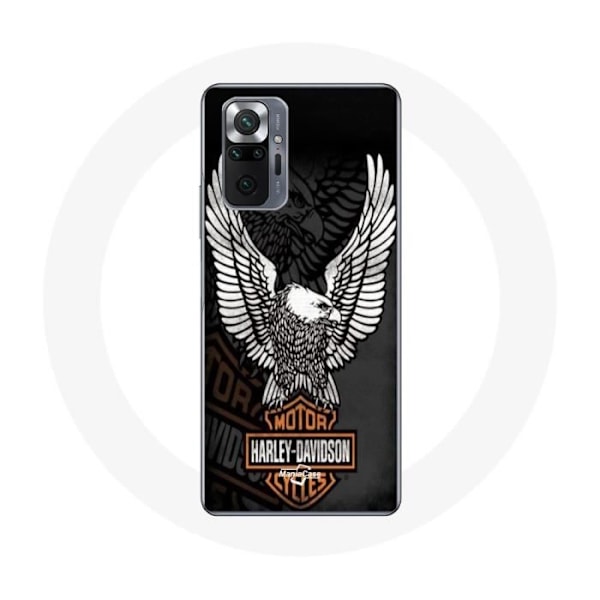 Coque för Xiaomi Redmi Note 10 Pro Harley Davidson örn logotyp