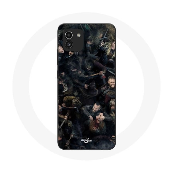 Coque för Samsung Galaxy A03 Vikings Teaser Säsong 6 Affisch Karaktärer Konst