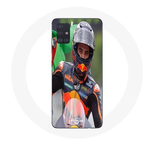 Coque maniacase för Samsung Galaxy A51 miguel oliveira moto gp podium ktm Svart
