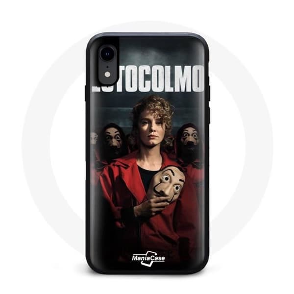 Coque - La casa de papel - Iphone XR - Blød - Sort - Unisex