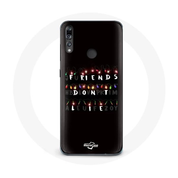 Coque för Huawei P30 Lite Stranger Things Affisch Vänner Ljuger Inte God Jul