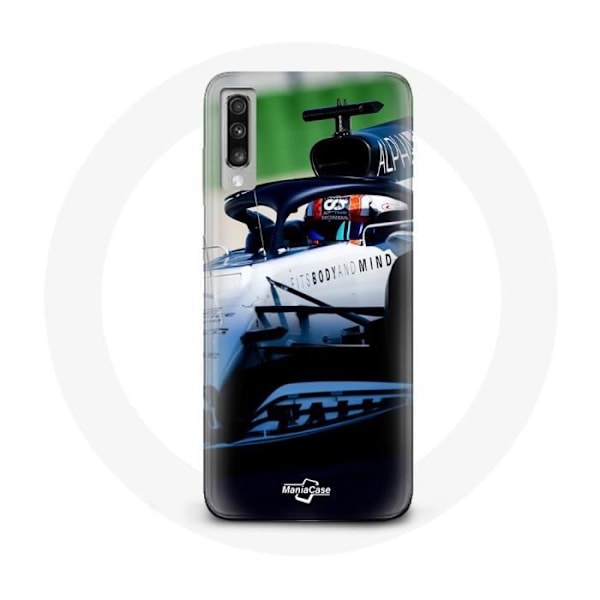 Coque för Samsung Galaxy A50 Formule 1 Pierre Gasly F1-förare Vit