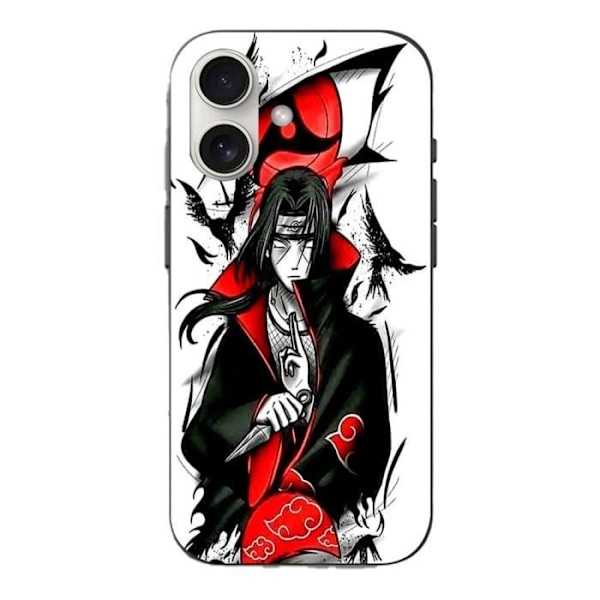 Coque - Demon Slayer - Iphone 16 Plus - Itachi Uchiha - Mjuk - Daglig skydd