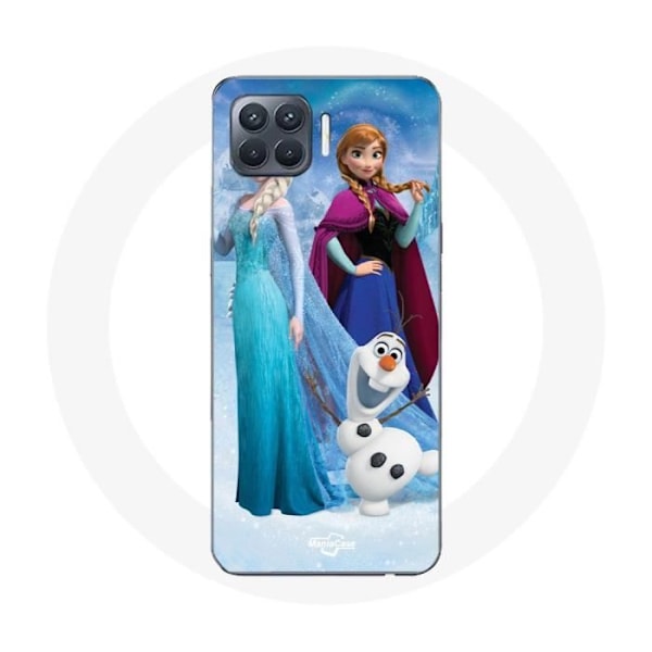 Coque för Oppo A93 Frosty Drottning Elsa Anna Olaf - Maniacase