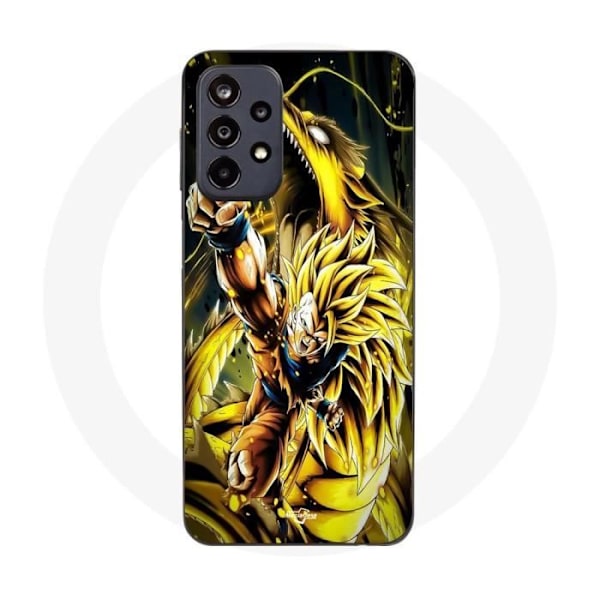 Coque Maniacase för Samsung Galaxy A23 5G Son Goku Super Saiyan SSJ3 Drakattackpunkt