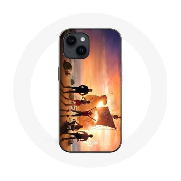 Coque - One Piece - Iphone 14 - Souple - Vit - Blandet