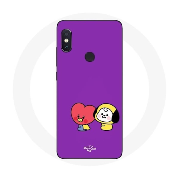 Coque för Xiaomi Redmi Note 5 Pro BTS Bangtan Sonyeondan BT21 Tata V Chimmy Jimin
