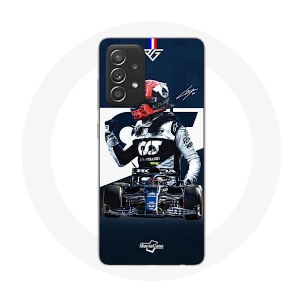 Coque för Samsung Galaxy A52 Formel 1 Max Verstappen F1-förare Blå
