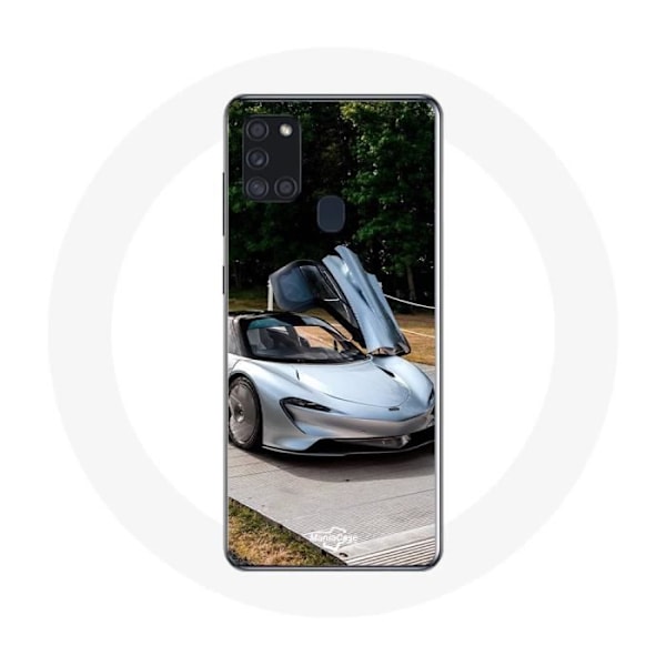 Coque - McLaren - Galaxy A21S - Formel 1 - Grå - Hårda skal Grå