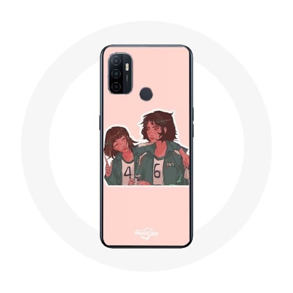 Coque Oppo A53 Squid Game Ji Yeong Och Kang Sae Byeok