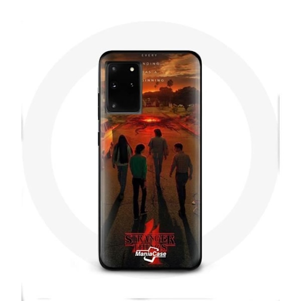Coque för Samsung Galaxy S11 Plus Stranger Things Säsong 4 Affischer Art Utrustning av den Nya Thé