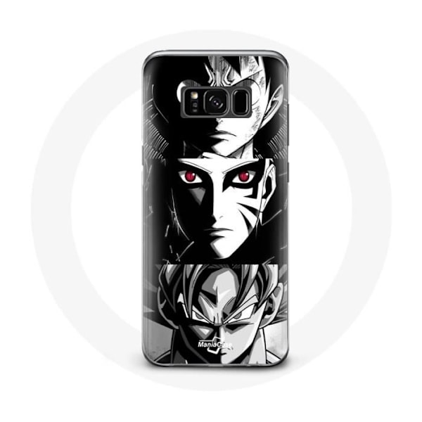 Coque - Maniacase - Samsung Galaxy S8 Plus - Svart - Anime manga - Flexibel svart