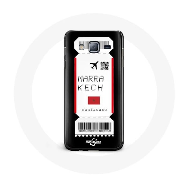 Skyddsfodral för Samsung Galaxy J3 Flygbiljett Marrakech Marocko