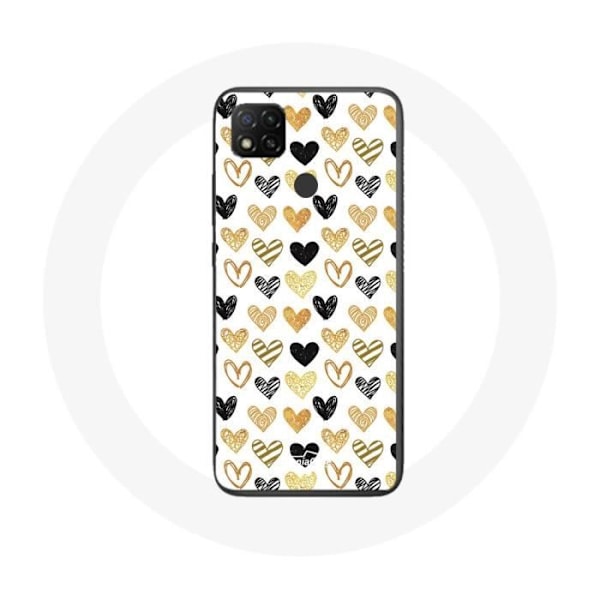 Coque Xiaomi Redmi 9C Hjärtan