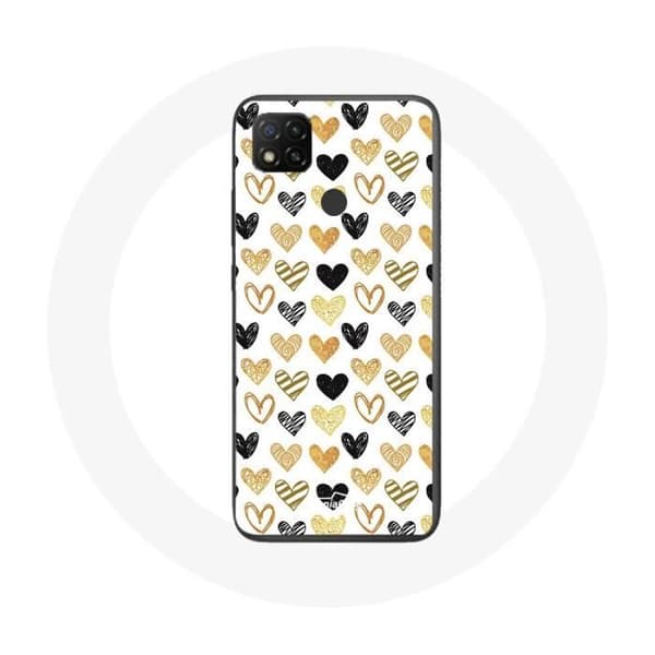 Coque Xiaomi Redmi 9C Hjerter
