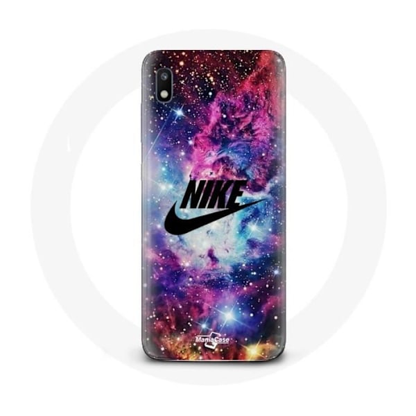 Coque för Samsung Galaxy A10 Nike-logotyp Färgglad Rymd
