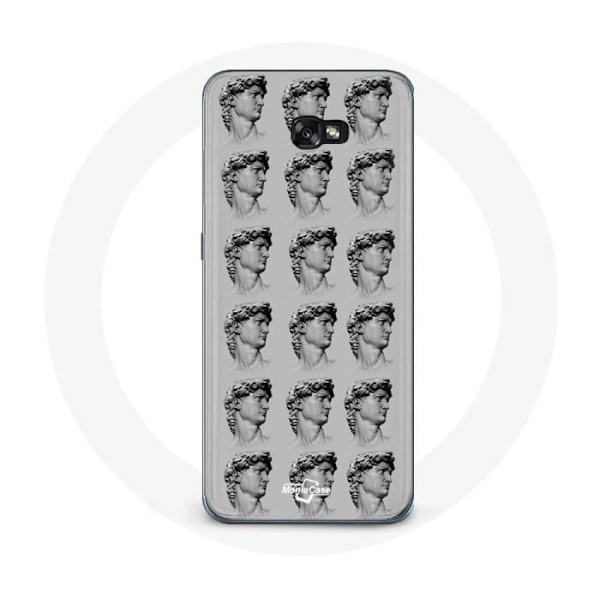 Coque för Samsung Galaxy A5 2017 Staty grund grå