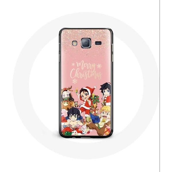Coque för Samsung Galaxy J3 Demon Slayer God Jul affisch Anime Manga