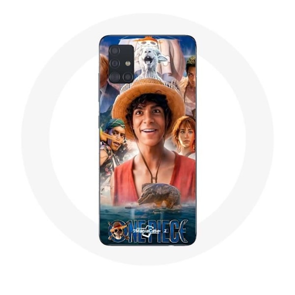 Skydd för Samsung Galaxy A51 One Piece Luffy Affisch Karaktärer Konst Säsong 1