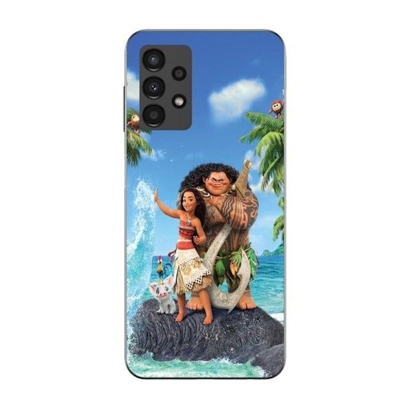 Coque Maniacase För Samsung galaxy A13 4g är Vaiana 2 affisch anime Svart