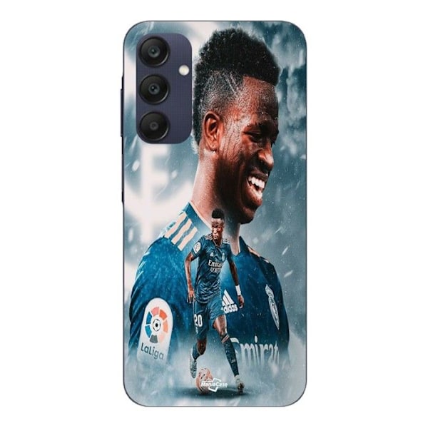 Coque - Maniacase - Samsung Galaxy A25 - Vinicius JR - Blå - Mjuk Blå